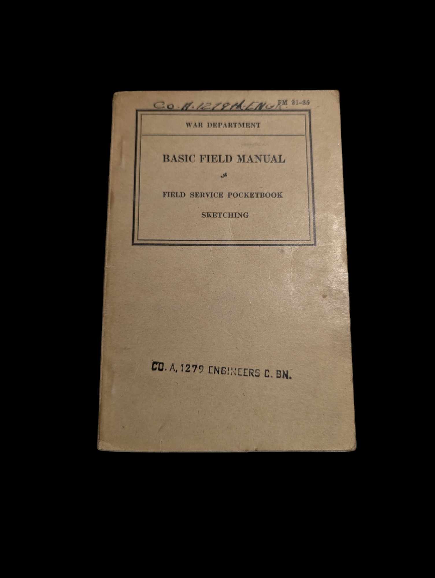 militaria : Livret d'instruction US 1939 / US ww2 basic field manual