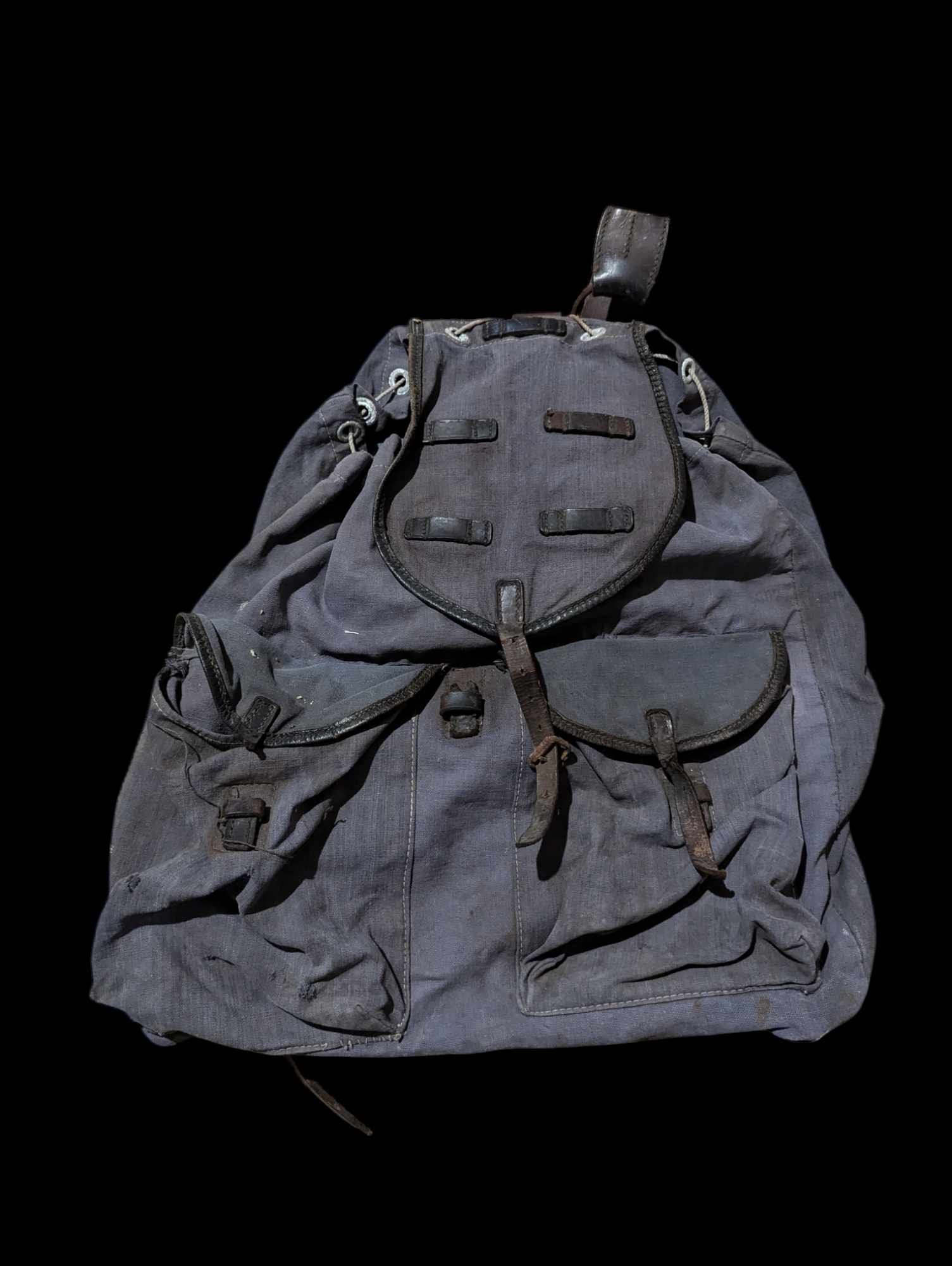 militaria : Sac à dos Luftwaffe allemand 1940 / ww2 LW german backpack