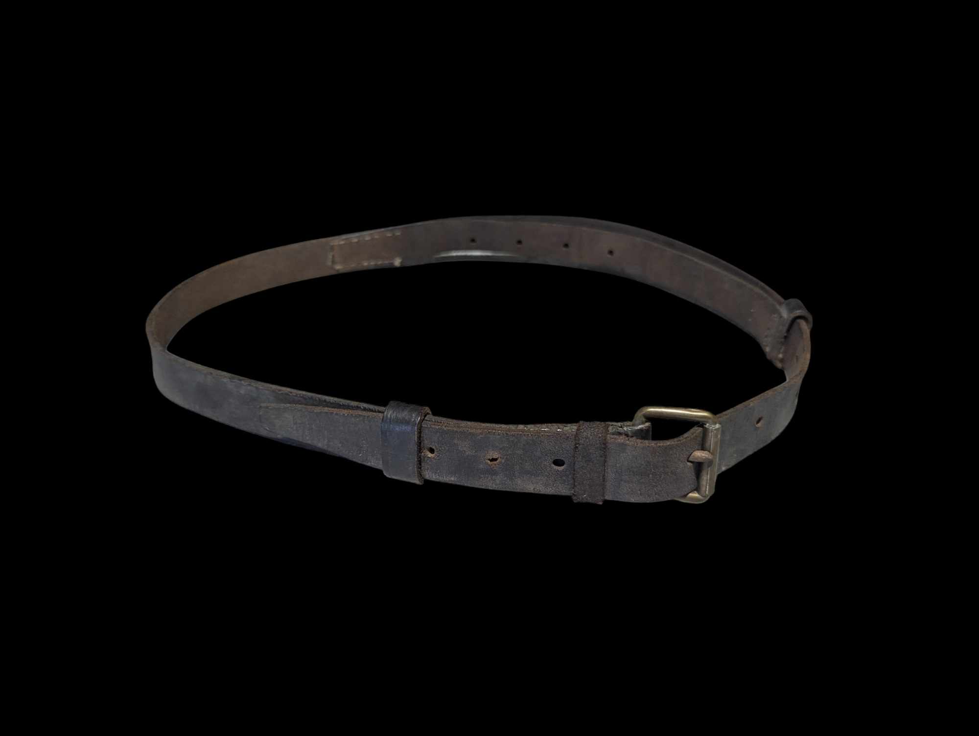 militaria : Ceinturon réglementaire étui 1873 / French ww1 holster belt