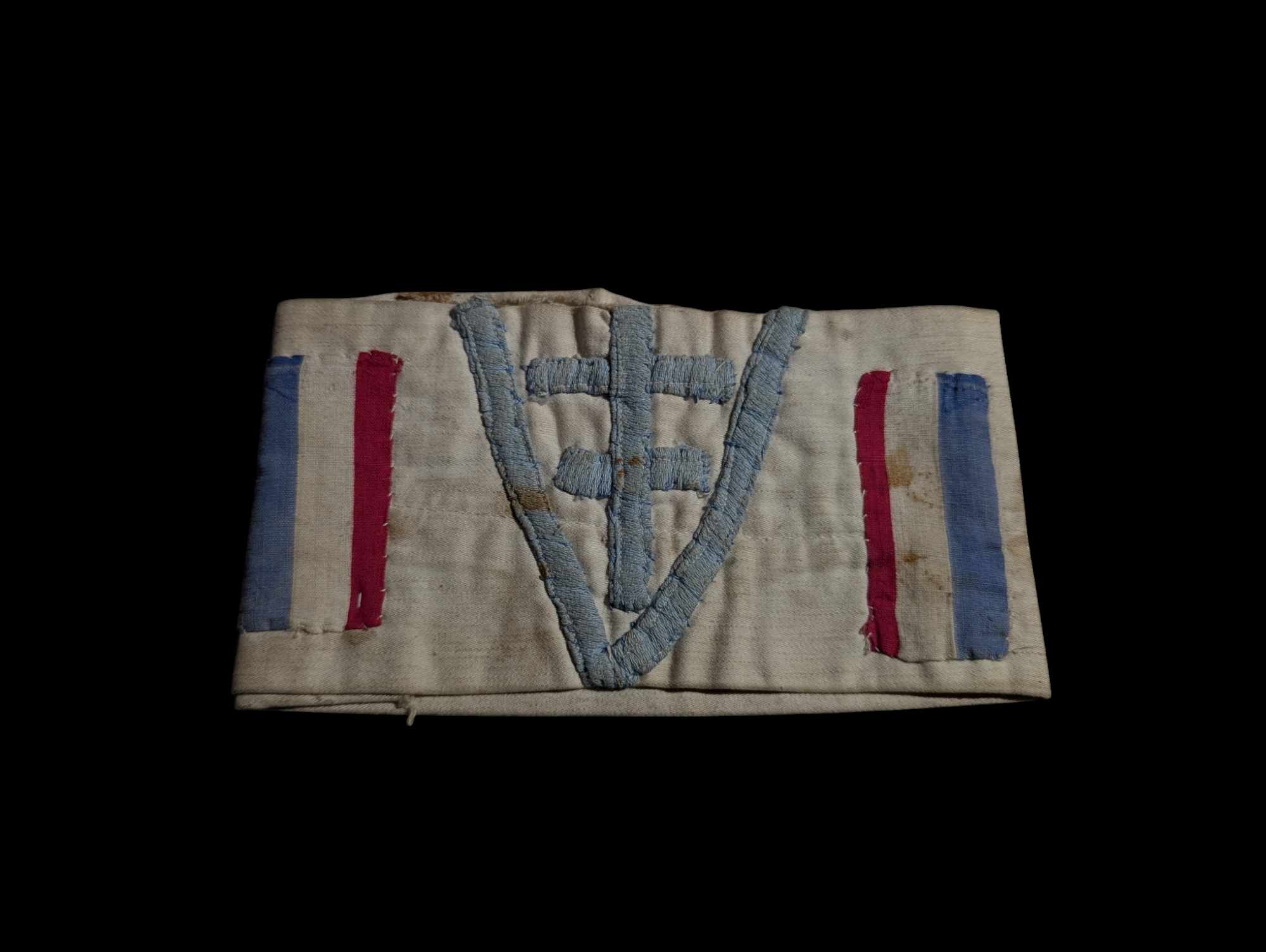 militaria : Brassard FFI ww2 / French FFI armband