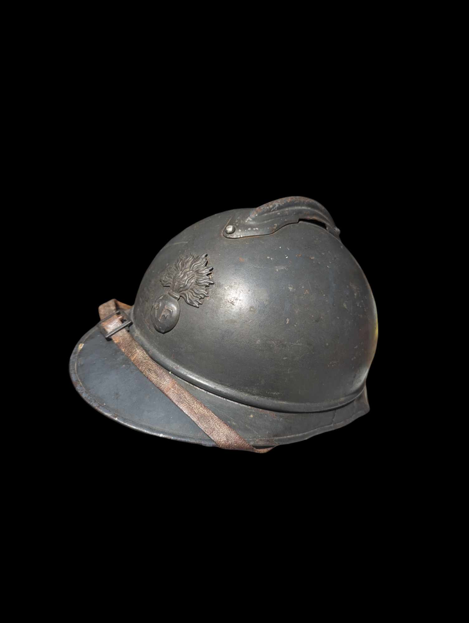 militaria : Casque Japy Adrian m15 Infanterie / ww1 Adrian m15 engineer helmet