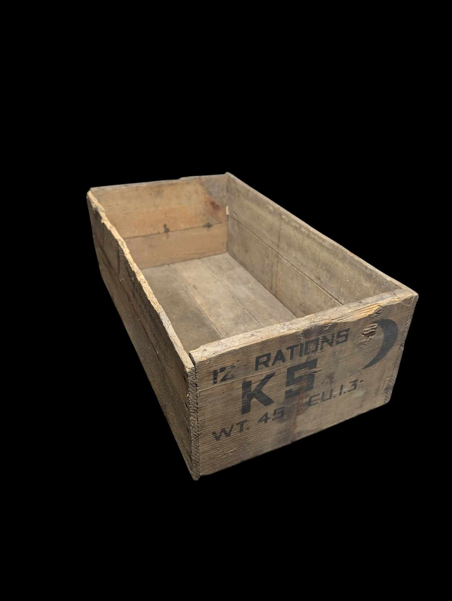 militaria : Caisse de ration KS / US WW2 ration crate