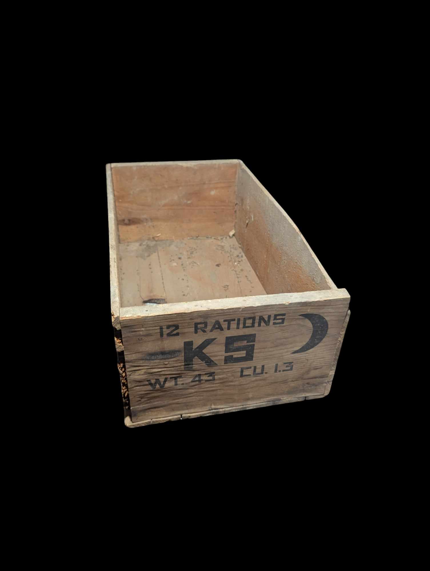 militaria : Caisse de ration KS / US WW2 ration crate 1944