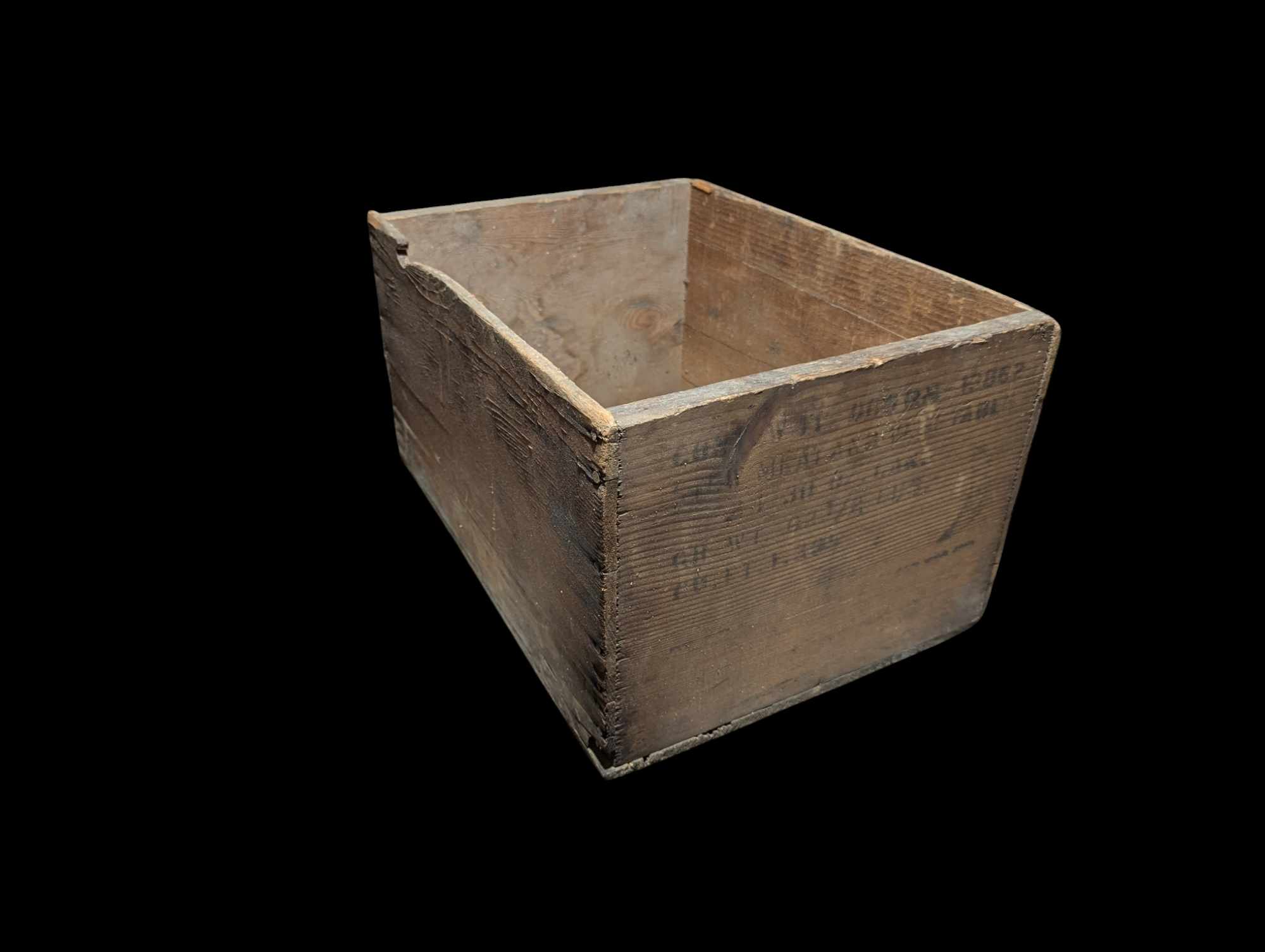 militaria : Caisse de ration US ww2  / US 1944 ration crate