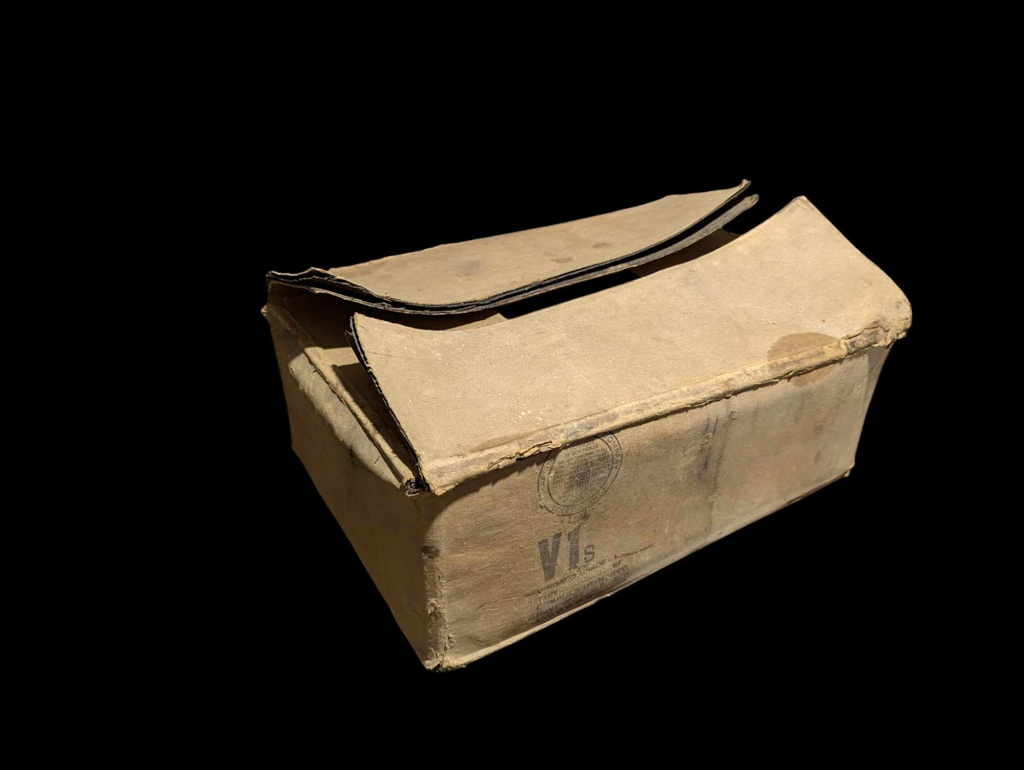 militaria : Carton de ration US V1 / US WW2 ration box