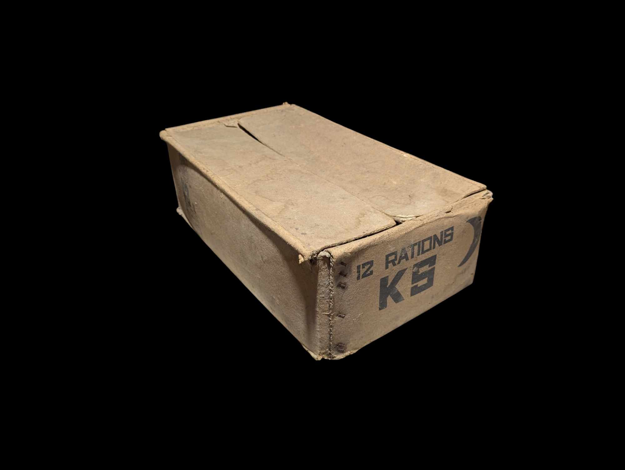 militaria : Carton de ration KS 1944 / US WW2 ration box