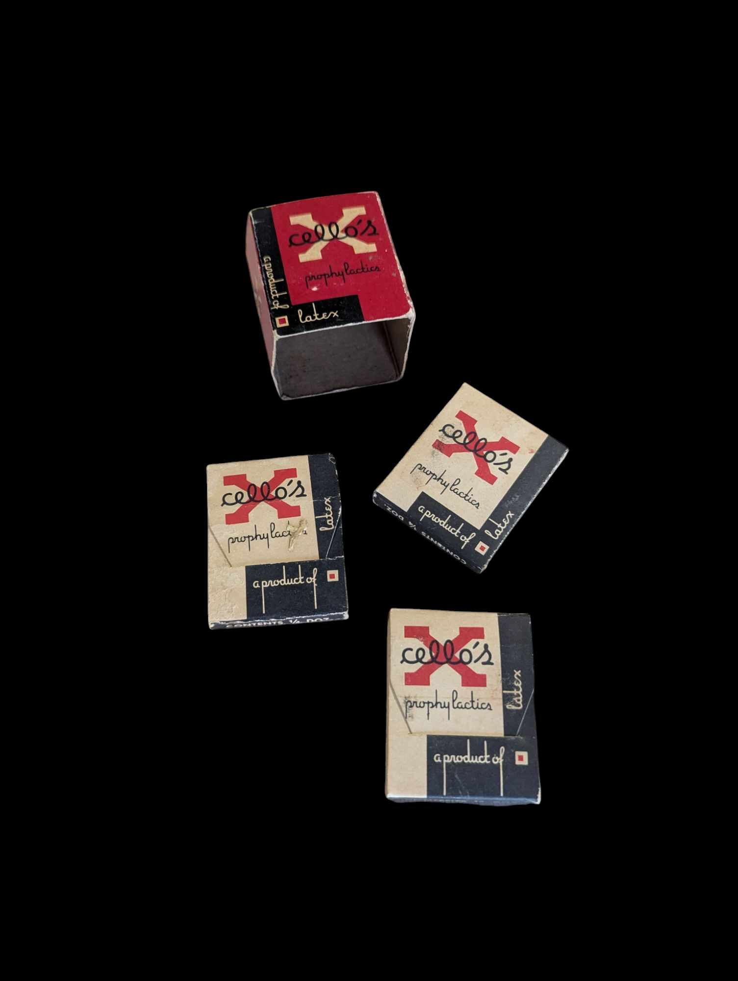 militaria : Boîtes de préservatifs US ww2 / US WW2 condom boxes