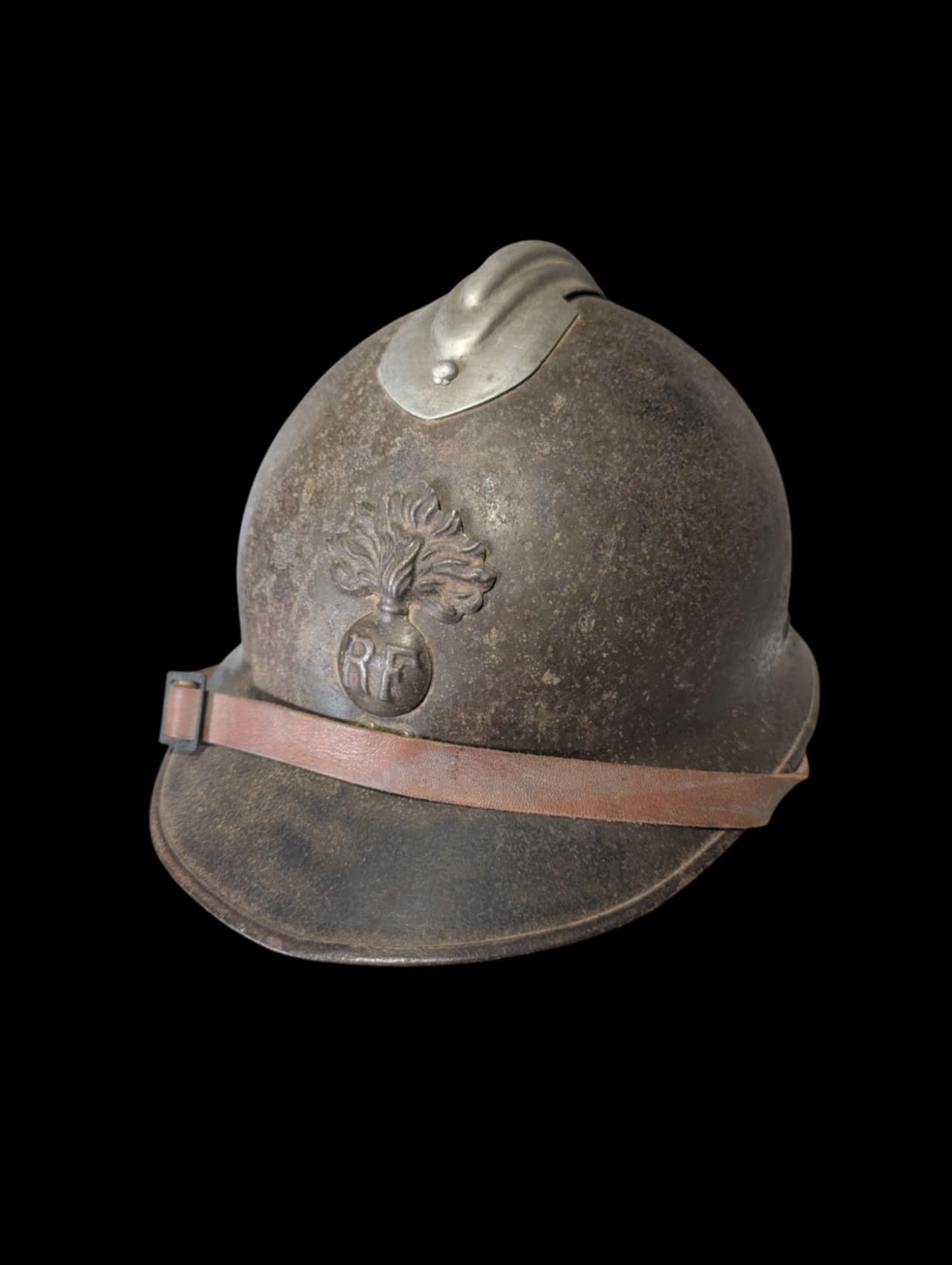 militaria : Casque Adrian m26 infanterie / French ww2 helmet