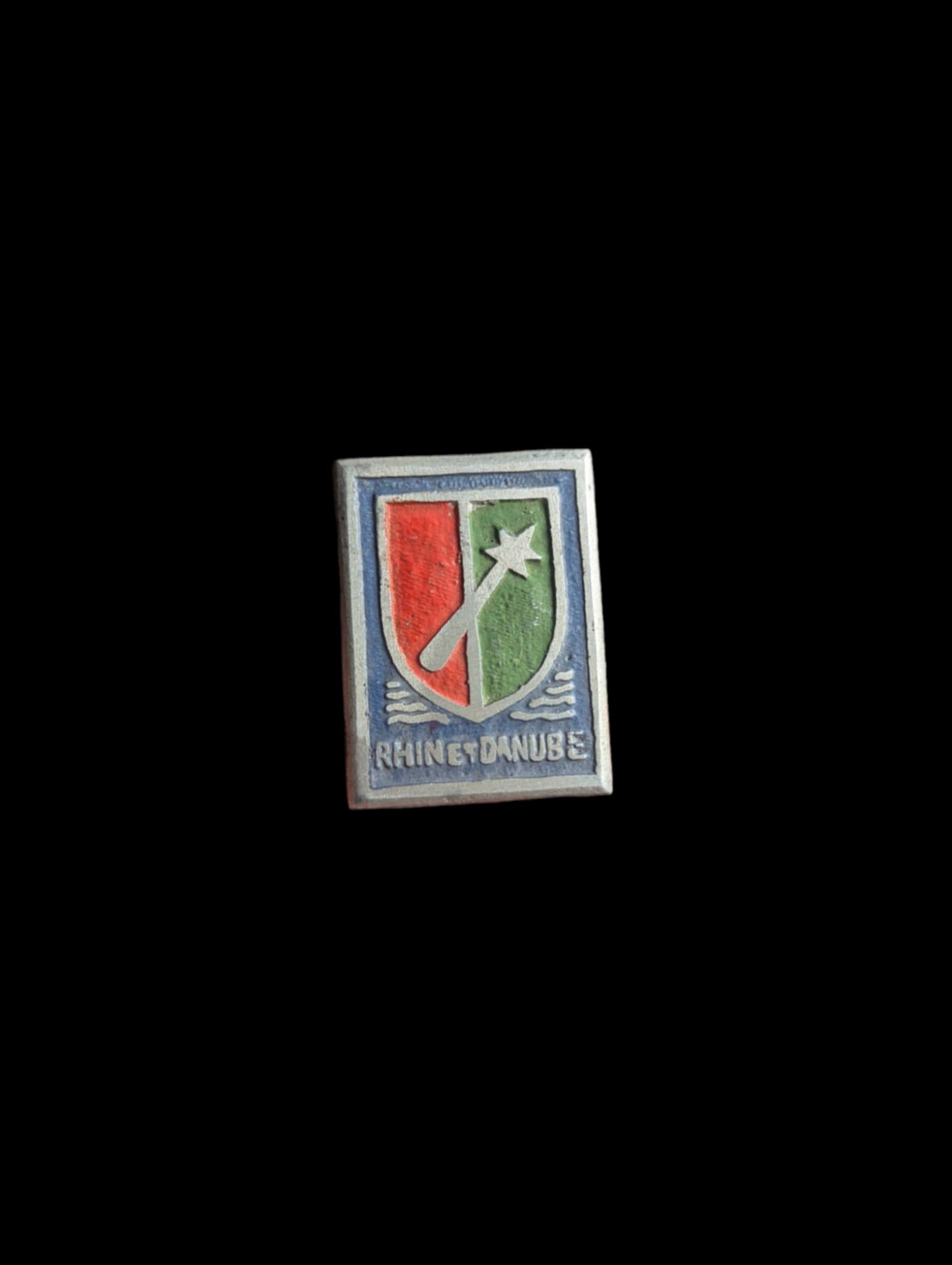 militaria : Insigne Rhin Danube / French ww2 insigna